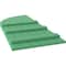 Ekena Millwork Americraft 6-Board (3 Batten) Wood Joined Board-n-Batten Shutters w/ Arch Top, ARW401BQ621X77LPH, PR ARW401BQ621X77LPH - alternate 4